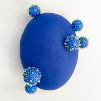 Morning Droplets - Porcelain and Glass Wall Sculpture