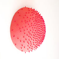 Quiet Bloom - Porcelain and Glass Wall Sculpture