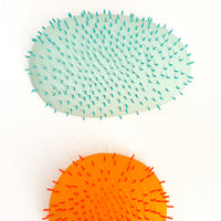 Quiet Bloom - Porcelain and Glass Wall Sculpture