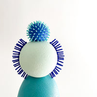 Spore Totem II - Porcelain and Glass Sculpture