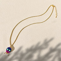 Beetle Gems Pendant Necklace