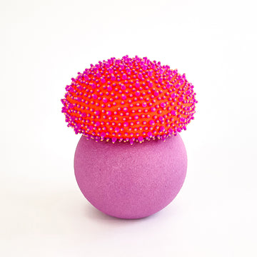 Aleurina I -  Porcelain and Glass Sculpture