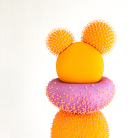 Lichen Light -  Porcelain and Glass Sculpture