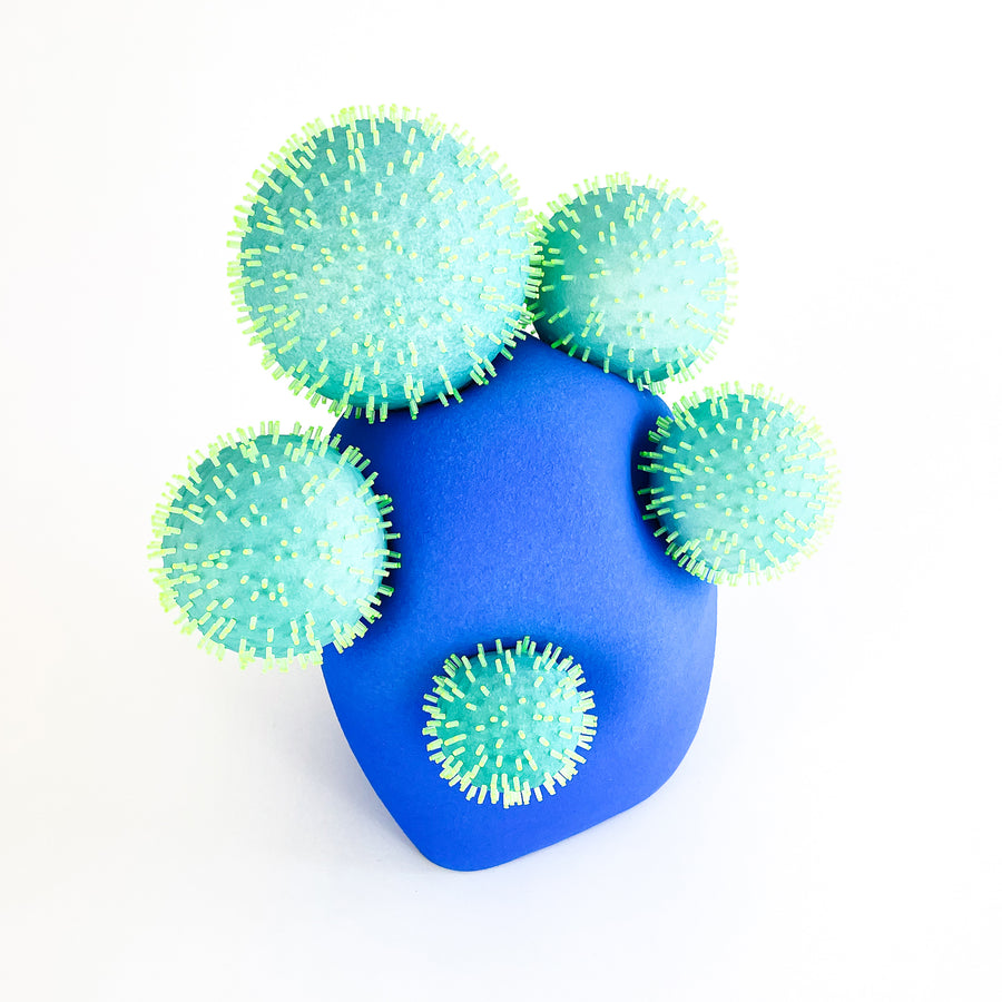 Sporecloud -  Porcelain and Glass Sculpture