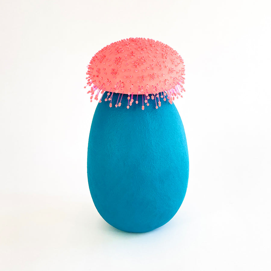 Tremella -  Porcelain and Glass Sculpture