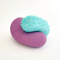Spore Embrace - Porcelain and Glass Sculpture